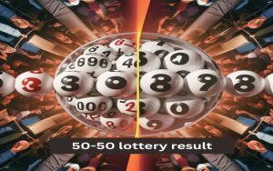 50-50 lottery result