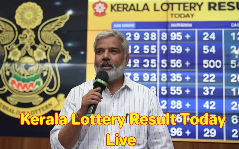 kerala lottery result today live