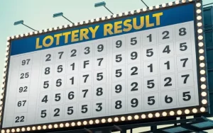 sky lottery result