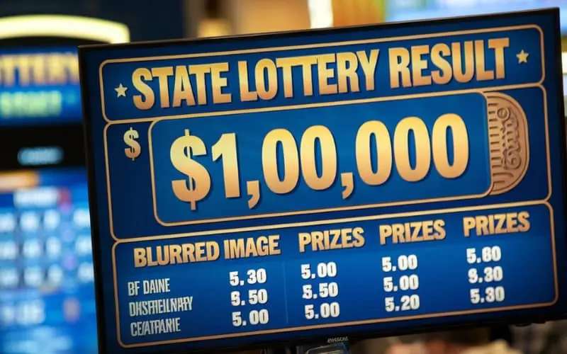 state lottery result