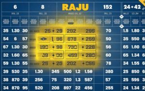 raju lottery chart